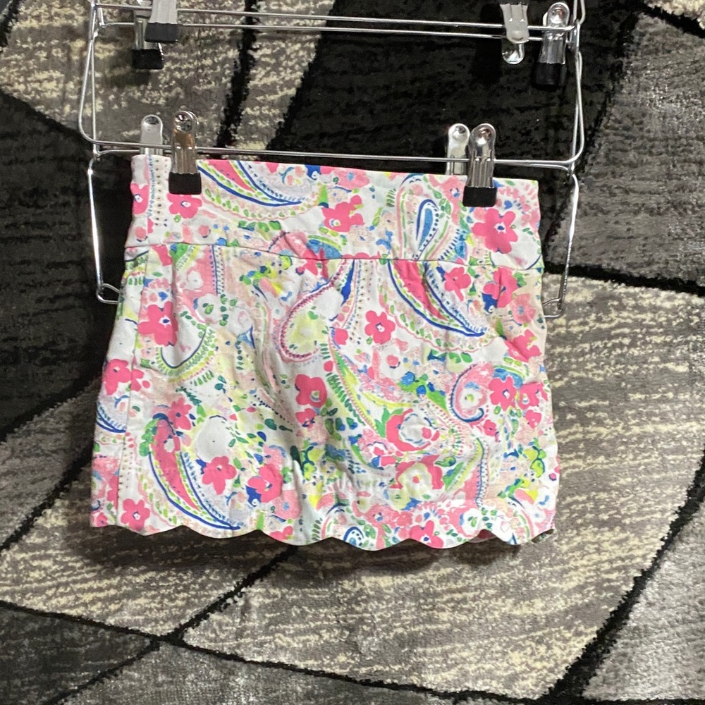crown & ivy Pink Floral Skort